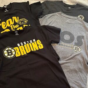 Boston Bruins 4 Tee Bundle, Men’s S